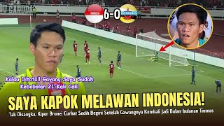 🔴TAK TEGA MENDENGARNYA  Tak Disangka Kiper Brunei CURHAT SEDIH Begini Setelah Laga Vs Indonesia [upl. by Ecirpak]