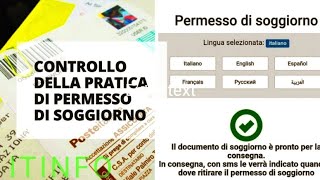 PERMESSO DI SOGGIORNO come si controllare online🇮🇹 [upl. by Valenza]