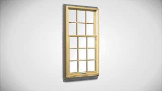 Tilting 400 Series TiltWash DoubleHung Windows for Cleaning  Andersen Windows [upl. by Ellenehc]