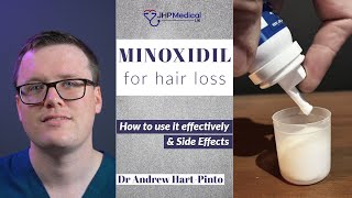 MINOXIDIL treatment for HAIR LOSS  How and When to use  What Patients Need to Know [upl. by Isleen]