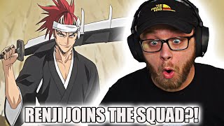 RENJI JOINS THE SQUAD Bleach Episode 48 Reaction [upl. by Rodama]