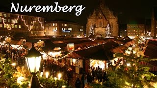 Nuremberg Christmas market Germany  Christkindlesmarkt Nürnberg Weihnachtsmarkt Deutschland [upl. by Eedna]