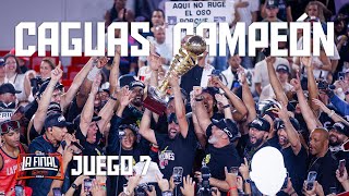 ¡CAGUAS GANA EL JUEGO 7 Y ES CAMPEÓN DEL BSN 2024 [upl. by Anecuza622]