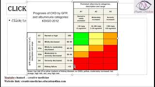 Lec 5 KDIGO Classification  Renal [upl. by Halyak]