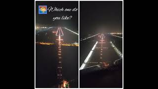 Cochin airport landing both runways comparison [upl. by Arelc]