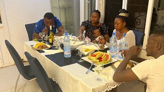 Dîner en famille à Kribi ☺️ [upl. by Gabrielson]