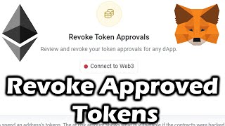 How to revoke approved smart contract or tokens  Step by step [upl. by Eibrab]