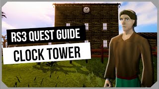 RS3 Clock Tower 2024 Quest Guide  Ironman Friendly  RuneScape 3 [upl. by Shandra]