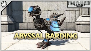 FFXIV  Abyssal Barding [upl. by Novrej]