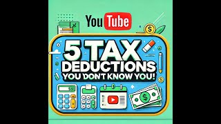 5 Tax Deductions You Didnt Know About [upl. by Keon]