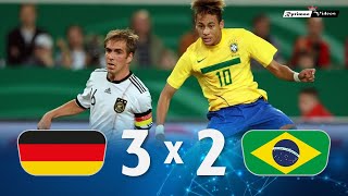 Germany 3 x 2 Brasil ● 2011 Friendly Extended Goals amp Highlights HD [upl. by Alatea490]