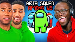 BETA SQUAD PLAY AMONG US FT DEJI [upl. by Bremer473]