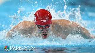 China edges Team USA France in the CLOSEST OF FINISHES to 4x100m medley relay  Paris Olympics [upl. by Idoux]