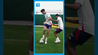 Alvaro Morata vs Yamine Lamal 😳 sepakbola [upl. by Maribeth]