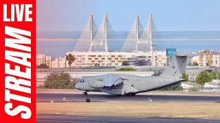 🔴 Lisbon Airport LIVE Plane Spotting [upl. by Nomihs435]