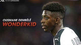 18 Year Old Ousmane Dembélé  Stade Rennais  Goals amp Skills [upl. by Alrzc]