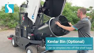 Madvac LN50 All Terrain Litter Vacuum [upl. by Maffei681]