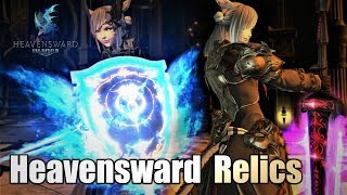 All Heavensward Relic Weapons  All Stages Anima [upl. by Huesman577]