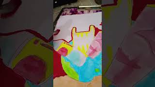 Say NO To Plastic Poster painting art poster youtubeshorts love song creativitywithsanvi [upl. by Rodge]