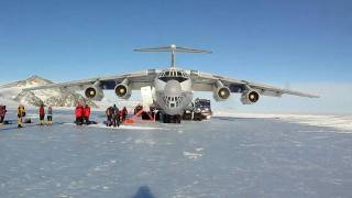 Union Glacier Blue Ice Runway [upl. by Alleuqcaj50]