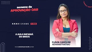 Direito Administrativo OAB  Agentes Públicos e Improbidade Administrativa Lei 842992 [upl. by Narag]