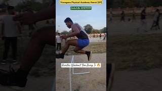 Hurdles Workout For Jump🏃।। hurdles training👌।।hurdleslongjumphighjumpmppolicecposhorts🚨🎯💯 [upl. by Elsy]