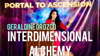 Geraldine Orozco Holografic Interdimensional DNA Hybrid Programs amp Ancestral Genetics [upl. by Anilas]