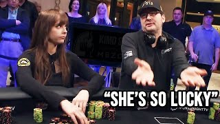 Kelly OWNS Hellmuth in 3 Straight Hands [upl. by Haneekas]