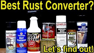 Best Rust Converter POR15 Eastwood Rustoleum Rust Reformer Gemplers [upl. by Asseral]