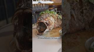 The massive whole fried rockfish at Kingfisher barely fits on the plate 😳 [upl. by Conway315]