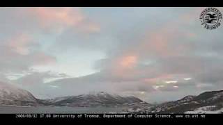 A Year in Tromso  Time Lapse [upl. by Adnovad915]