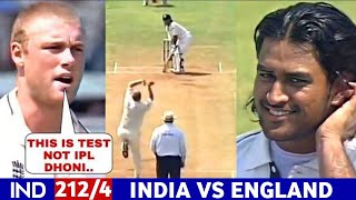 MS DHONI vs Andrew Flintoff fight India Vs England 2006 3rd test [upl. by Vivyan294]