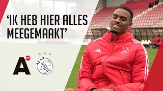 Interview Gravenberch over Ajaxjeugd transfergeruchten en meer [upl. by Sacken]