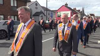 12th July Morning Kilkeel Parade 2024 [upl. by Grussing]