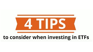 ETF Investing Tips  4 Considerations for Buying amp Selling ExchangeTraded Funds [upl. by Thessa]