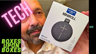 Ultimate Ears Miniroll Bluetooth Speaker Review Better than Wonderboom [upl. by Anaig]