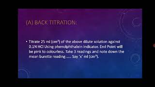 Chemistry practical BSc1Estimation of acetamide [upl. by Kris]