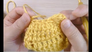 How to Decrease in Double Crochetdc [upl. by Ennagrom965]