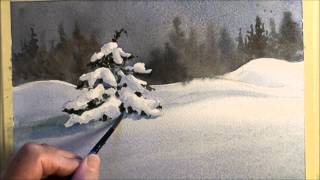 Beginners how to paint Snow [upl. by Adil]