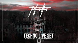 TIEFUNDTON LIVE  FLUGPLATZ BRANDIS  TECHNO VIDEO SET [upl. by Adla]