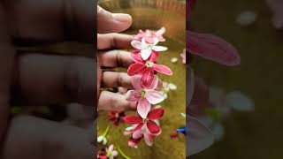 real flower hairband diy [upl. by Anawik]