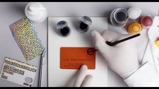 Slow TV with ME  Buck Card being handmade from scratch [upl. by Elleined330]