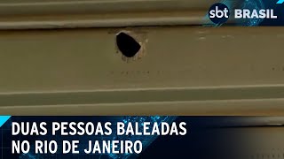 Tiroteio no RJ escolas fechadas e moradores baleados durante operação da PM  SBT Brasil 050824 [upl. by Cherey957]