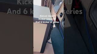 Installing kicker solo x 10 with kicker st series mids and tweeters [upl. by Ardet]