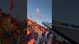 Errant fireworks hit spectators at Utah Fourth of July concert [upl. by Ynaffets]