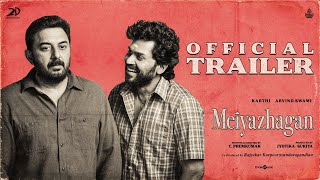 Meiyazhagan  Trailer  Karthi  Arvind Swami  Govind Vasantha  CPremkumar  Suriya  Jyotika [upl. by Nivloc247]