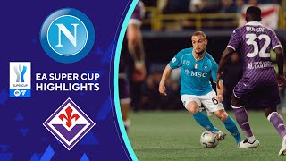 Napoli vs Fiorentina  Extended Highlights  EA Super Cup  CBS Sports Golazo [upl. by Akienahs]