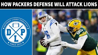 Daily DLP How Green Bay Packers Defense Will Attack The Lions  Detroit Lions Podcast [upl. by Ahsiena]