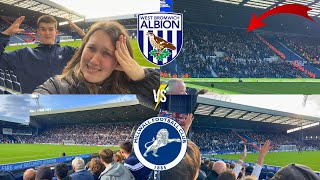 WBA VS MILLWALL VLOG  MILLWALL COME TO TOWN IN ALBION STALEMATE [upl. by Annnora191]