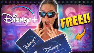 How to Get FREE Disney Plus in 2024 ✅  Verified  Easy [upl. by Atinauj677]